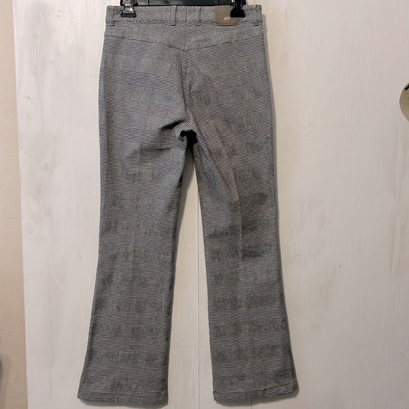 114. ESCADA BLACK WHITE /herringbone, Designer, Pants 8 - Picture 13 of 15